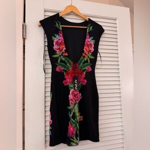 *NWT* AFRM Floral Black Dress